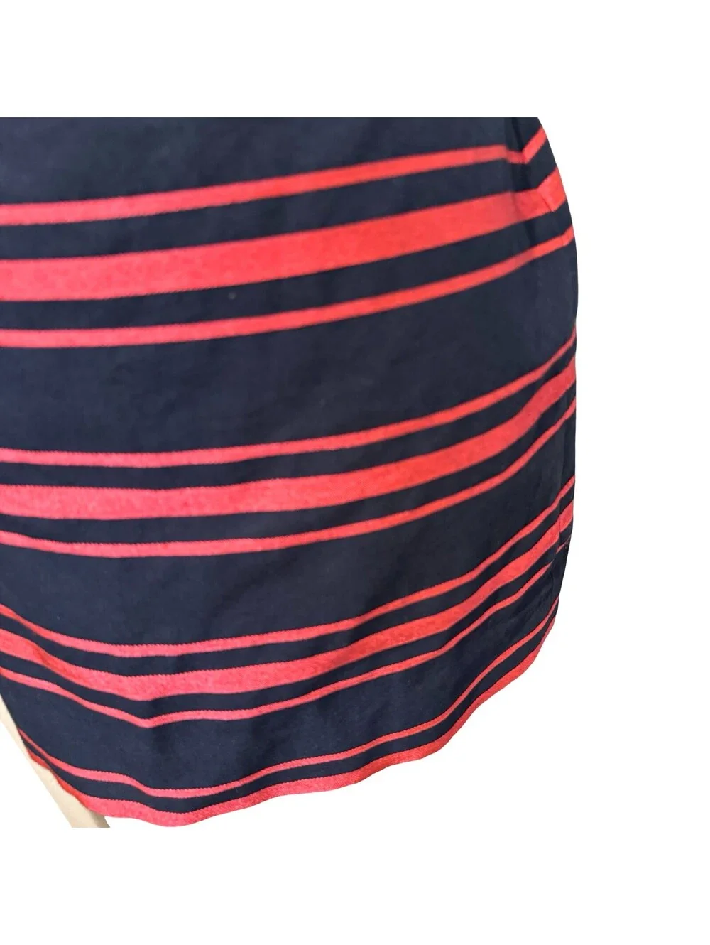 J. Crew Pink & Blue Striped Short Pencil Skirt - Size 4